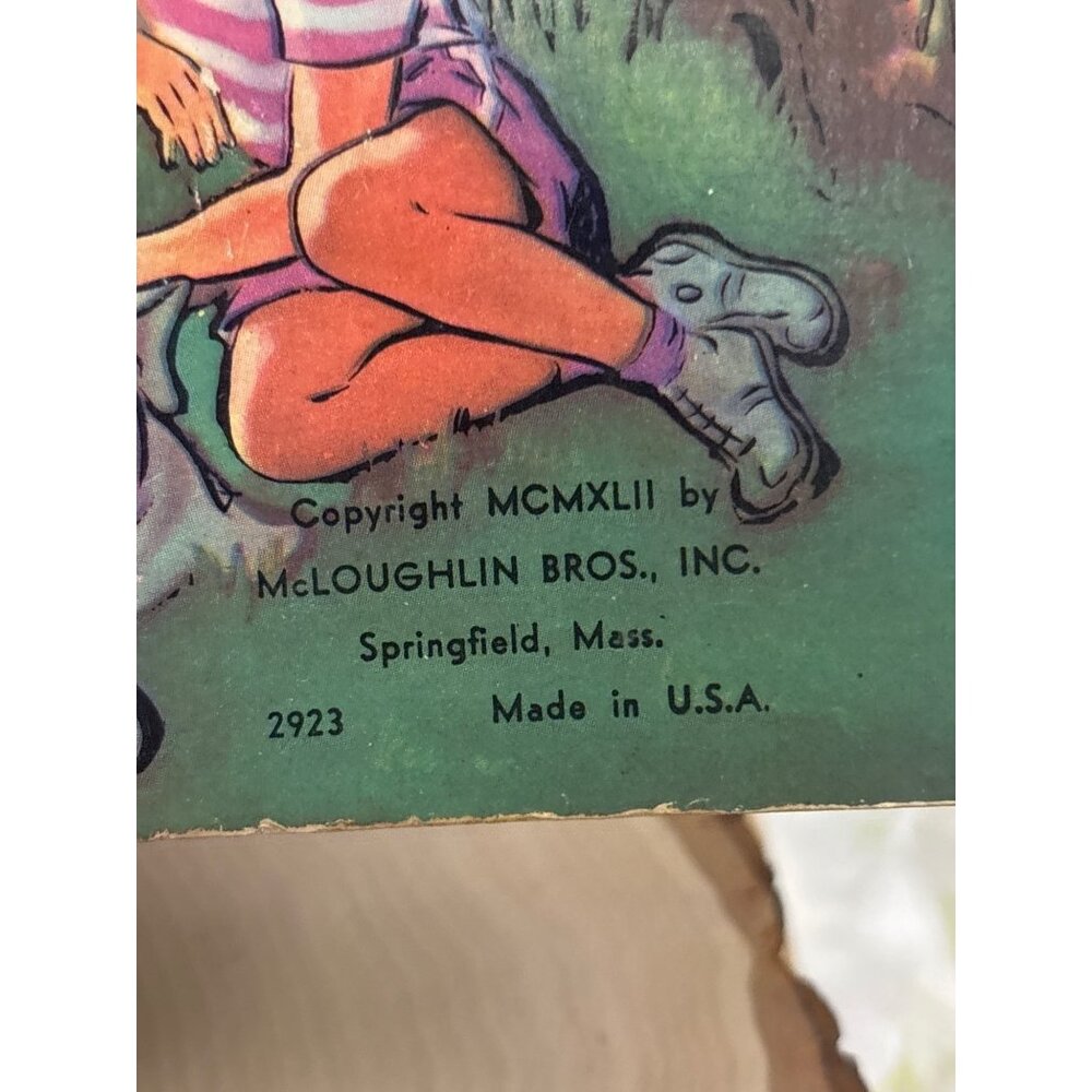 Vintage 1942 Jolly Jump-Ups Pop-Up Book Nursery StoriesMcLoughlin Bros Pop-Ups - Picture 3 of 14